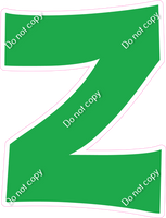 KG 12" Individuals - Flat Green Z