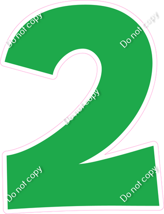 KG 12" Individuals - Flat Green 2