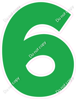 KG 12" Individuals - Flat Green 6