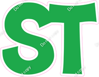 KG 12" Individuals - Flat Green ST