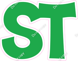 KG 12" Individuals - Flat Green ST