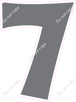 KG 12" Individuals - Flat Grey 7