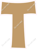 KG 12" Individuals - Flat Khaki T