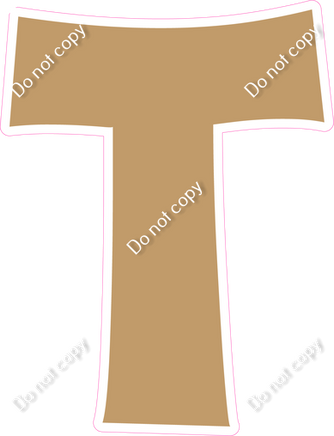 KG 12" Individuals - Flat Khaki T