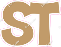 KG 12" Individuals - Flat Khaki ST