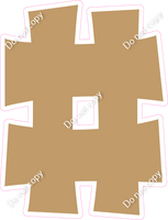 KG 12" Individuals - Flat Khaki #