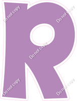 KG 12" Individuals - Flat Lavender R