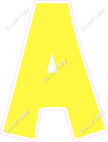 KG 12" Individuals - Flat Lemon A