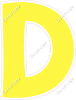 KG 12" Individuals - Flat Lemon D