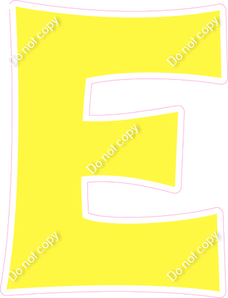 KG 12" Individuals - Flat Lemon E