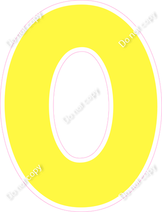 KG 12" Individuals - Flat Lemon O