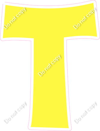 KG 12" Individuals - Flat Lemon T