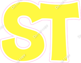 KG 12" Individuals - Flat Lemon ST