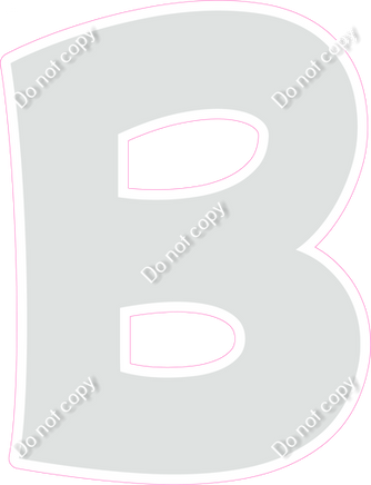 KG 12" Individuals - Flat Light Grey B