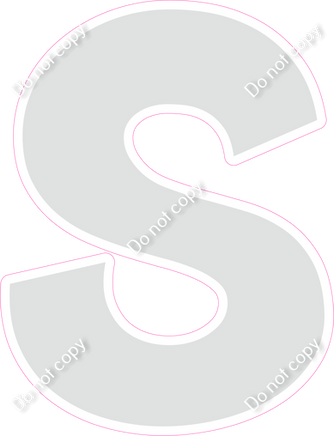 KG 12" Individuals - Flat Light Grey S