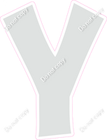 KG 12" Individuals - Flat Light Grey Y