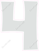 KG 12" Individuals - Flat Light Grey 4