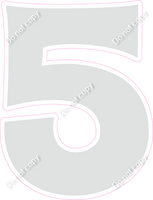 KG 12" Individuals - Flat Light Grey 5