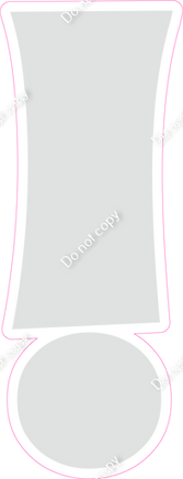 KG 12" Individuals - Flat Light Grey !