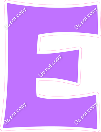 KG 12" Individuals - Flat Lilac E