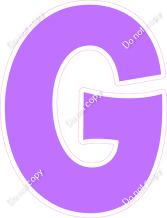 KG 12" Individuals - Flat Lilac G