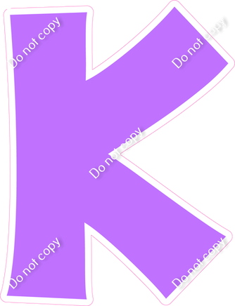 KG 12" Individuals - Flat Lilac K