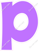 KG 12" Individuals - Flat Lilac P