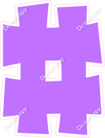 KG 12" Individuals - Flat Lilac #