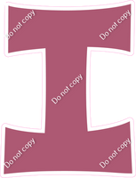 KG 12" Individuals - Flat Mauve I