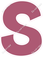 KG 12" Individuals - Flat Mauve S