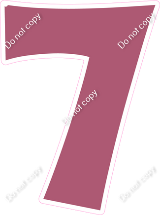 KG 12" Individuals - Flat Mauve 7