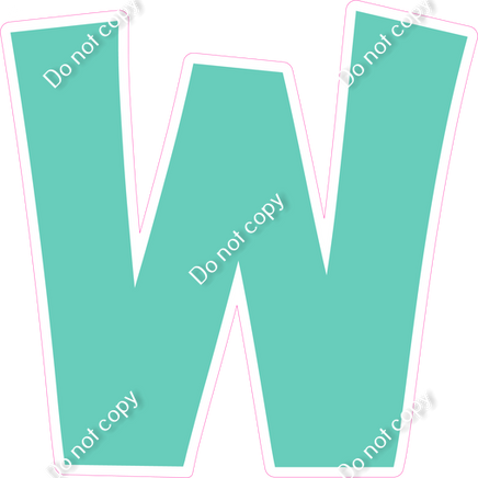 KG 12" Individuals - Flat Mint W