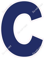 KG 12" Individuals - Flat Navy Blue C