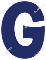 KG 12" Individuals - Flat Navy Blue G