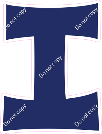 KG 12" Individuals - Flat Navy Blue I