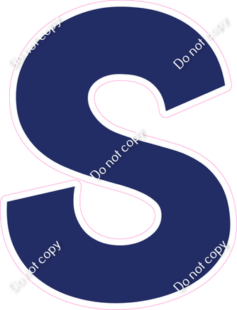 KG 12" Individuals - Flat Navy Blue S