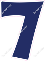 KG 12" Individuals - Flat Navy Blue 7