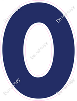 KG 12" Individuals - Flat Navy Blue