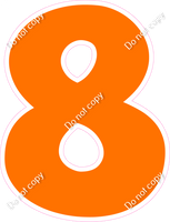 KG 12" Individuals - Flat Orange 8