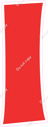 KG 12" Individuals - Flat Red 1