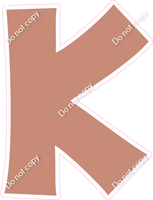 KG 12" Individuals - Flat Rose Gold K