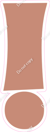 KG 12" Individuals - Flat Rose Gold !