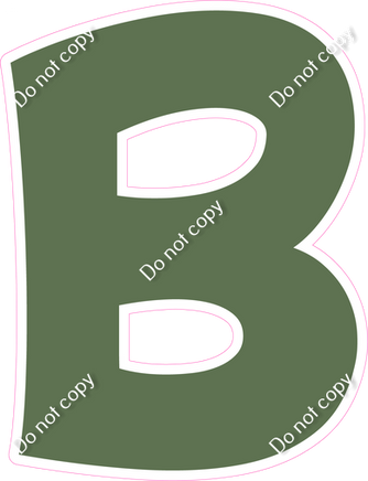 KG 12" Individuals - Flat Sage B