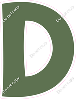 KG 12" Individuals - Flat Sage D
