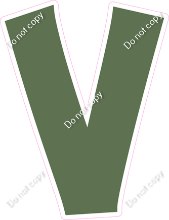 KG 12" Individuals - Flat Sage V