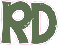 KG 12" Individuals - Flat Sage RD