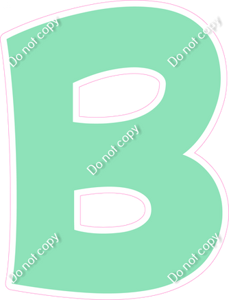 KG 12" Individuals - Flat Sea Foam B