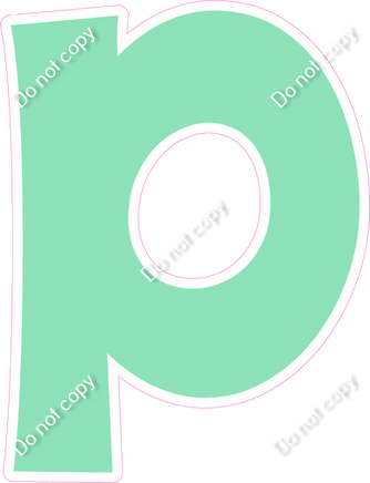 KG 12" Individuals - Flat Sea Foam P