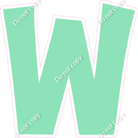 KG 12" Individuals - Flat Sea Foam W