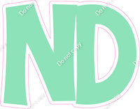 KG 12" Individuals - Flat Sea Foam ND